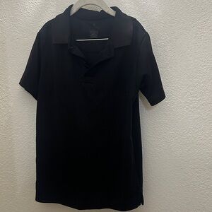 Boy Polo Shirt in Black